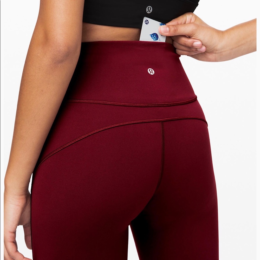 Lululemon In Movement 7/8 tights, size 10
